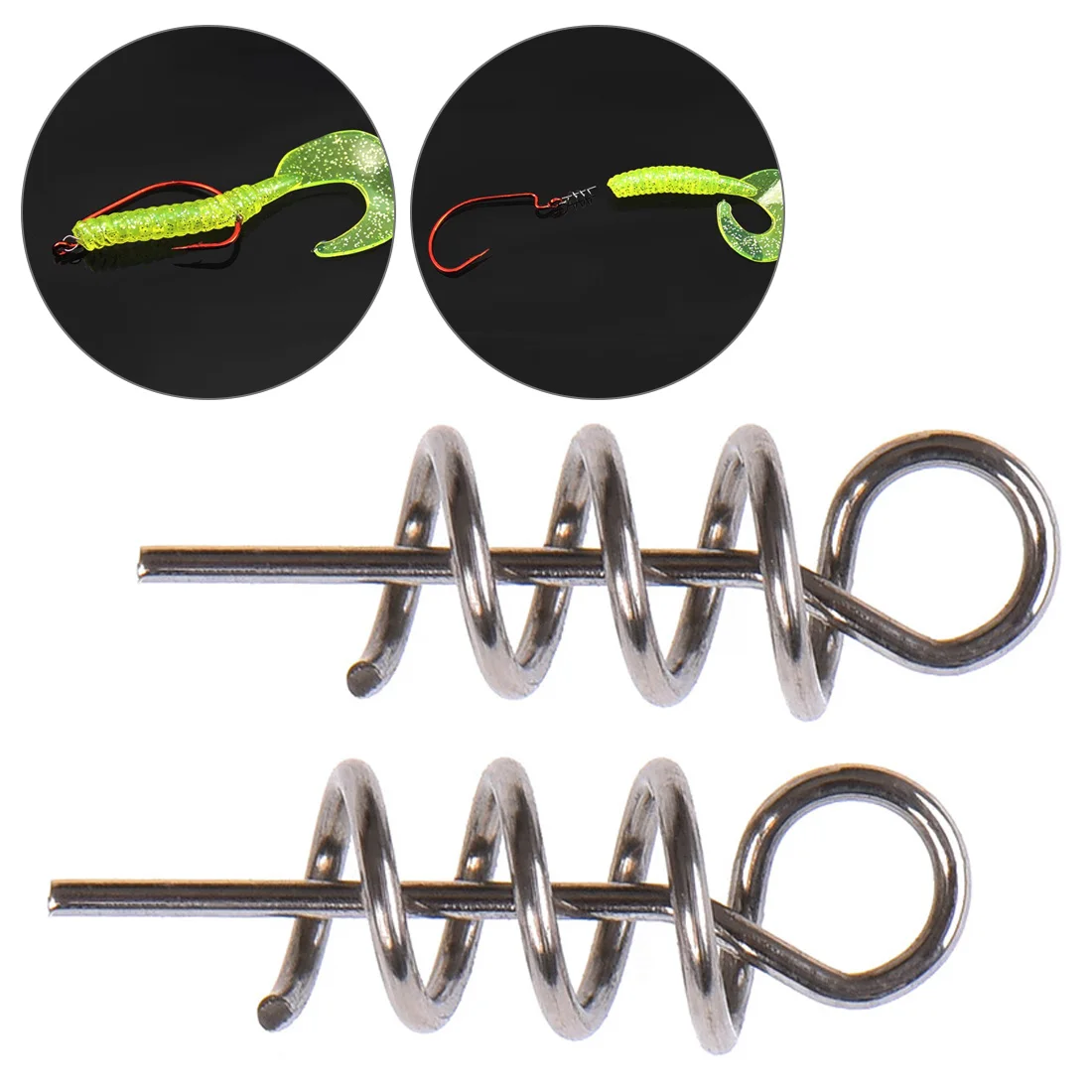

Fishing Pin 20 100pcs/Set Fising lure Fishing Hook Spiral Fishing bait Steel Fishing Spring of Pesca Fishing Accessories 14mm