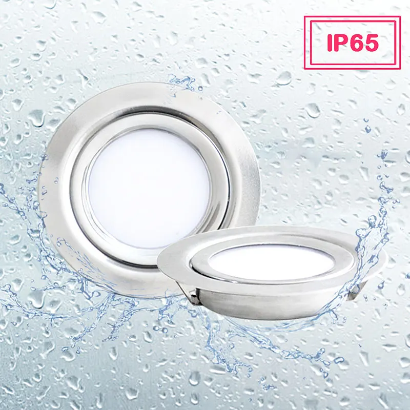 IP65 304 Stainless Steel 3W 5W 7W DC 12V LED Downlight 14mm Slim Mini Lamp For Home Kitchen Dining Spot Lighting led downlight recessed ceiling spotlight ceiling lamps