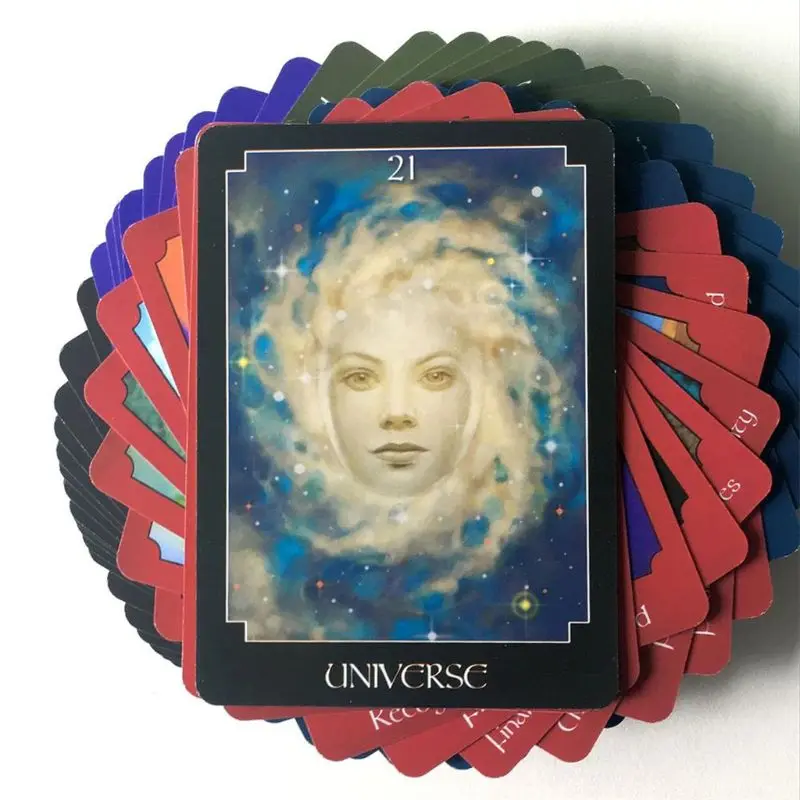 

Brand New The Psychic Tarots 65 Cards Deck and Guidebook English Divination Fate Oracle Playing Card Family Party Board Game