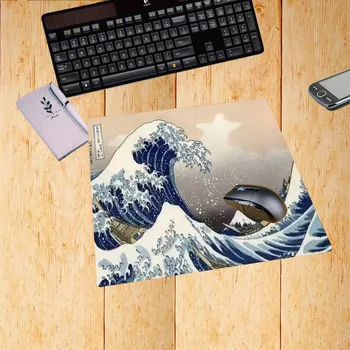 

Mairuige Japanese Ukiyoe Kanagawa The Great Wave Mouse Pad Gaming Mousepad Keyboard Pad Small Size Mats22X18/25X20/25X29