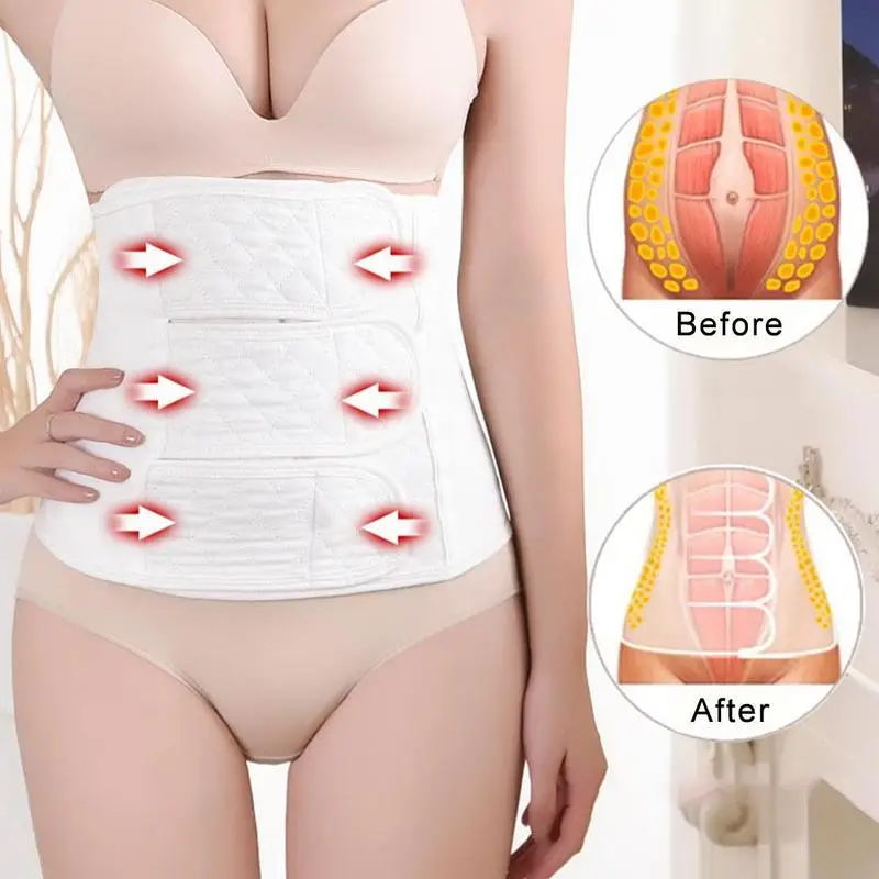 Women Pregnant Postpartum Abdominal Belt Bandage Postpartum Abdomen Cotton Belt Section Caesarean Belly F6N5