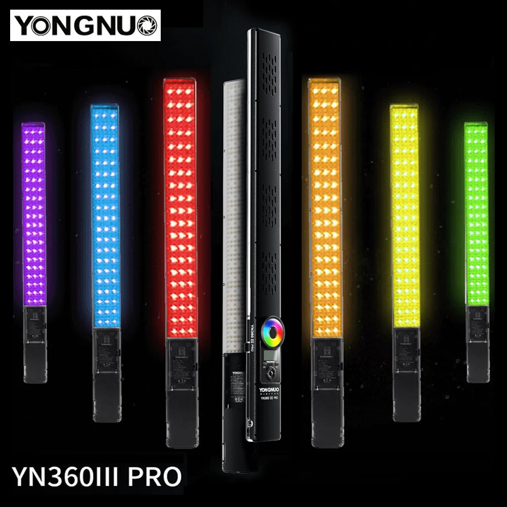 Светодиодный светильник Yongnuo YN360III Pro ручной для видео 3200K 5600K двухцветный