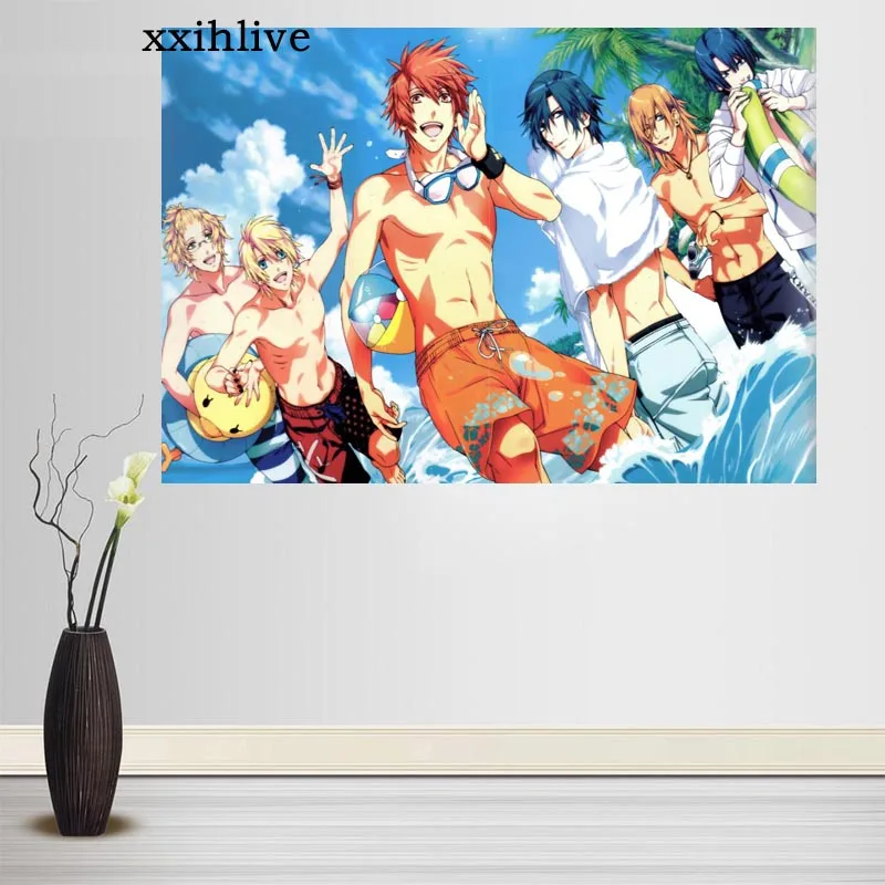 Custom Japanese Anime UTA NO PRINCE SAMA Posters Art Silk Canvas Poster Bar Room Decoration Painting Home Decor 30x45cm,40x60cm 
