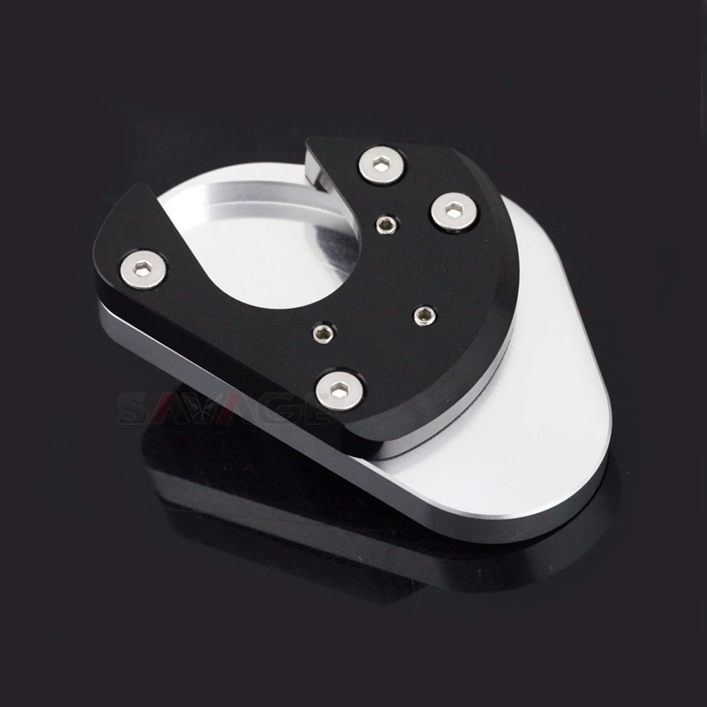 Side Kickstand Stand Extension Plate For KAWASAKI ER-6N ER-6F ER-4N EX250 EX300 NINJA 650 400 R 200 300 Motorcycle Accessories | Автомобили