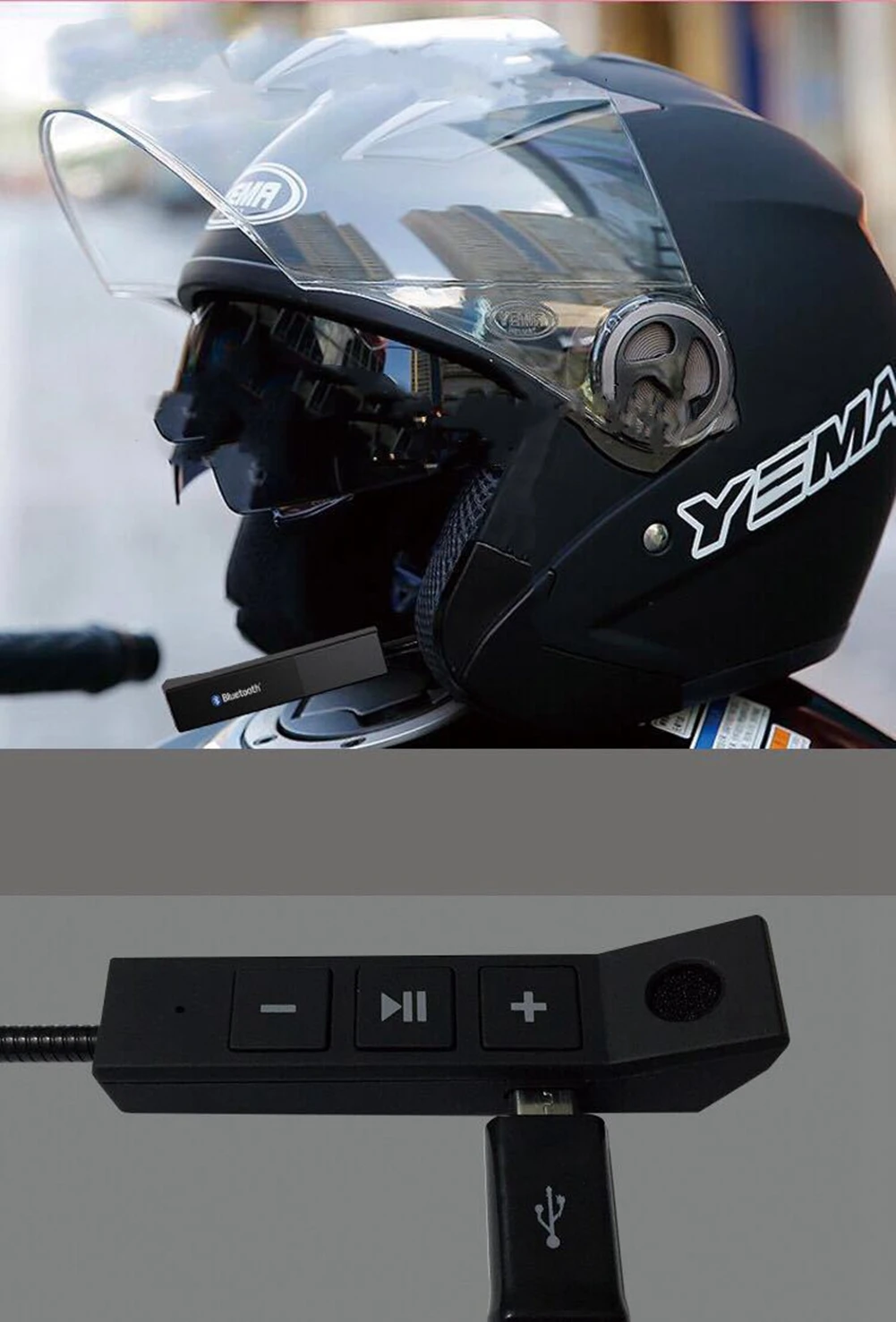 Шлем Интерком BT-S3 беспроводной Bluetooth громкой связи FM езда гарнитура мото стерео наушники для мотоциклиста наушники