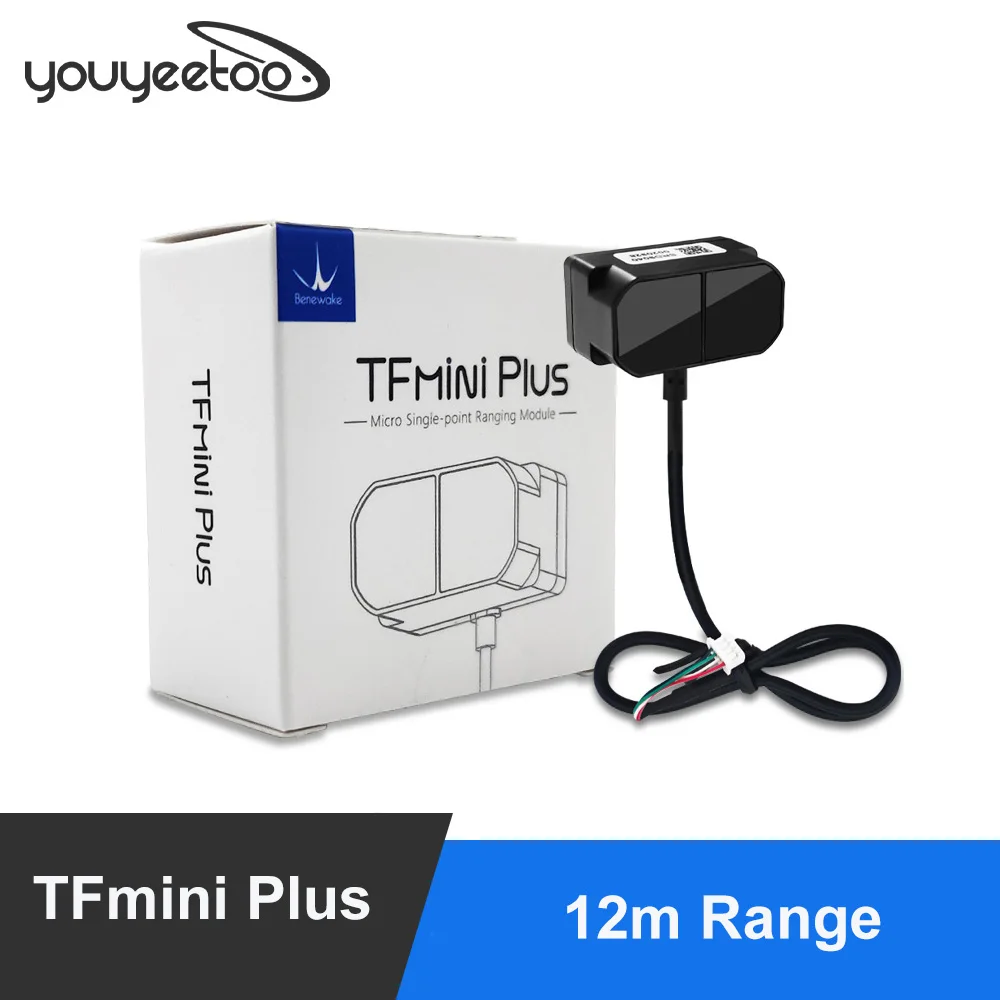 Benewake Lidar TFmini Plus Sensor Module Single-Point Ranging 0.1-12m Measurement Range Distance Support I/O for Drone | Электроника