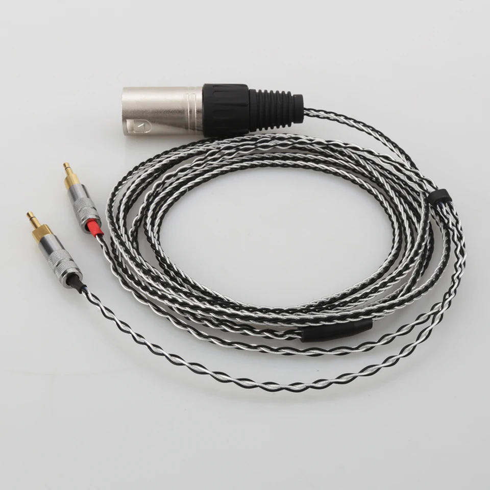 Cavo Di Aggiornamento Per Cuffie Placcato Argento Da 2,5 Mm - Foto 6