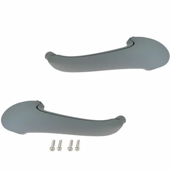

Front Left & Right Interior Door Pull Handles for Mercedes-Benz W203 C-Class 2038101651 Gray
