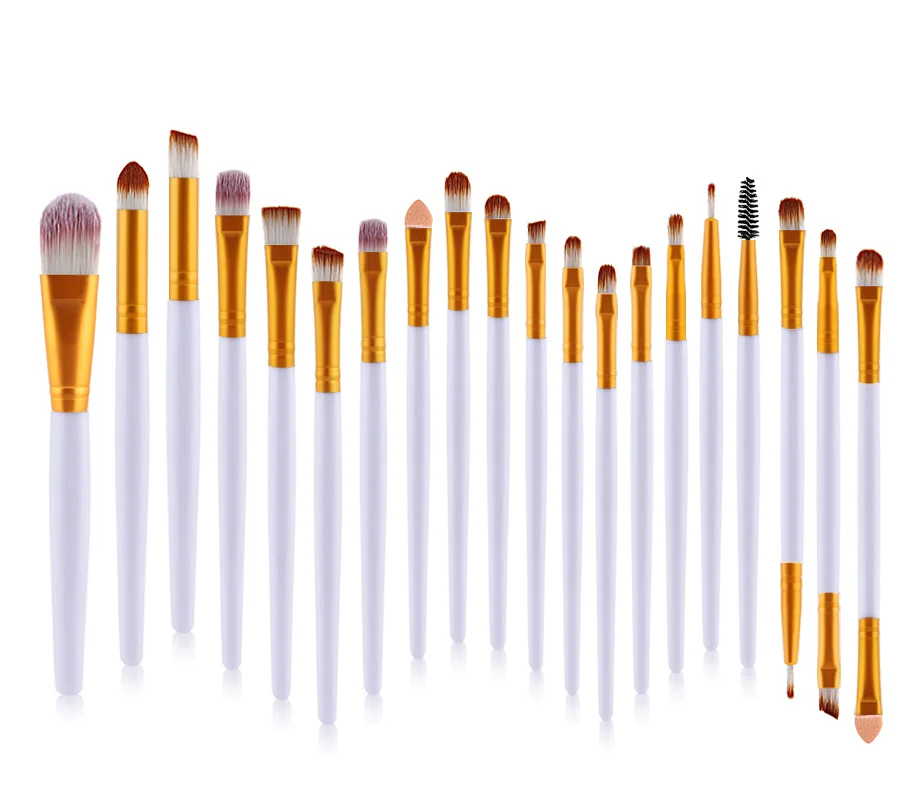 

20 Pcs Makeup Brushes Set Eye Shadow Blush Foundation Powder Eyeliner Eyelash Lip Make Up Brush Cosmetic Beauty Tools