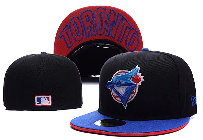 Высокое качество Toronto Blue Jay облегающие шляпы бейсболки SF Giants хип-хоп Bone для мужчин и женщин модные Mets закрытые Gorras - Цвет: JGDZSW