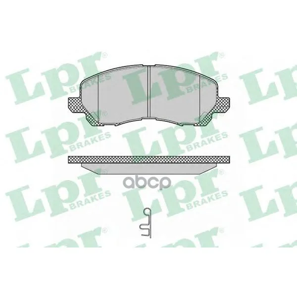 Колодки Тормозные Mitsubishi Asx/Lancer/Outlander/Dodge Caliber Передние Lpr 05p1347 Lpr арт. 05P1347