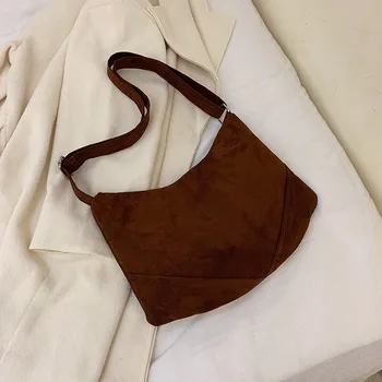 

PU Leather Ladies' Shoulder Messenger Bag Solid Color Crossbody Bags for Women New Designer Female Handbags and Purses Tote Bag