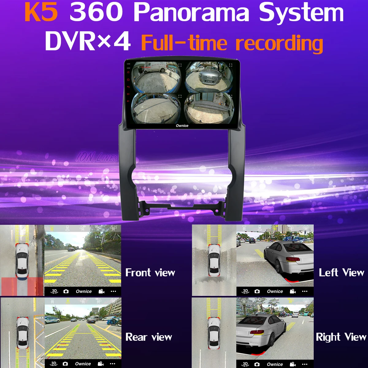 Best 360° Camera 4G LTE Android 9.0 8Core 4G+64G SPDIF DSP CarPlay Car Multimedia GPS Radio for KIA Sorento 2009 2010 2011 2012 2013 3