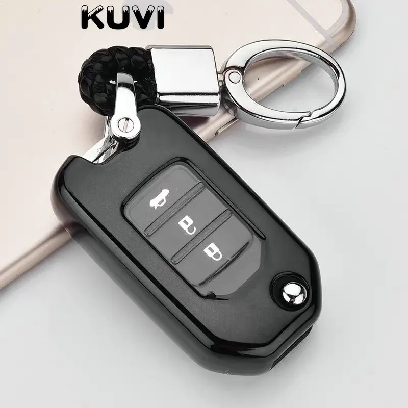 ТПУ чехол для ключей защитный чехол для Honda Civic CR-V HR-V Accord jade Crider Odyssey- дистанционная защита