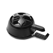 Алюминиевый держатель угля для кальяна черный серебряный с двойной ручкой уголь для кальяна термоподставка водопроводные трубы кальян наргиле аксессуары для чаши