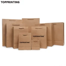 500 шт/партия, индивидуальный известный бренд с вашим собственным логотипом, свадебный подарок, индивидуальный Печатный фирменный коричневый пищевой крафт-бумажный пакет