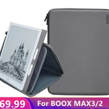 Роскошный чехол для Onyx Boox Max3 13,3 дюймов, кожаный чехол, многофункциональная деловая сумка на молнии, защитный чехол для планшета, клатч