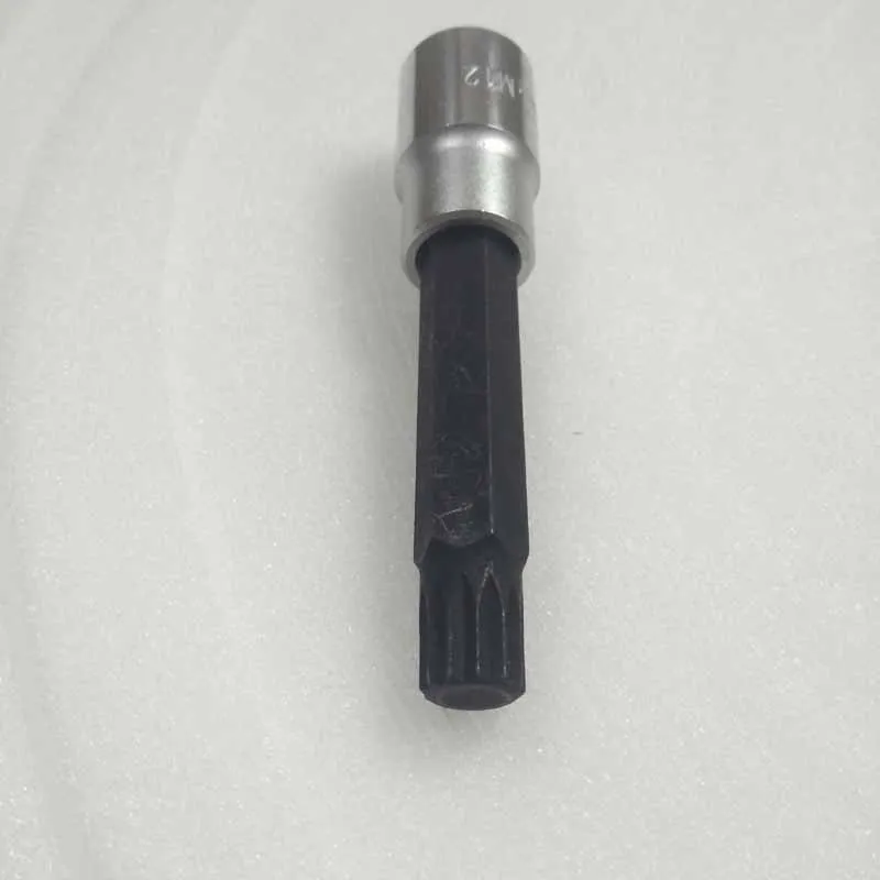 1/2" S2 Alloy Torx Screwdriver Bit 12 Point Spline Socket Bits Size M10 M12 M14 M16 length 100mm screwdriver set,magnetic screwdriver set,precision screwdriver set,magnetic screwdriver bit set