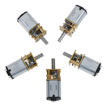 

1PC DC 6V 12V Mini Micro Metal Gear Motor with Gearwheel DC Motors 20/30/50/100/200/300 RPM Wholesale
