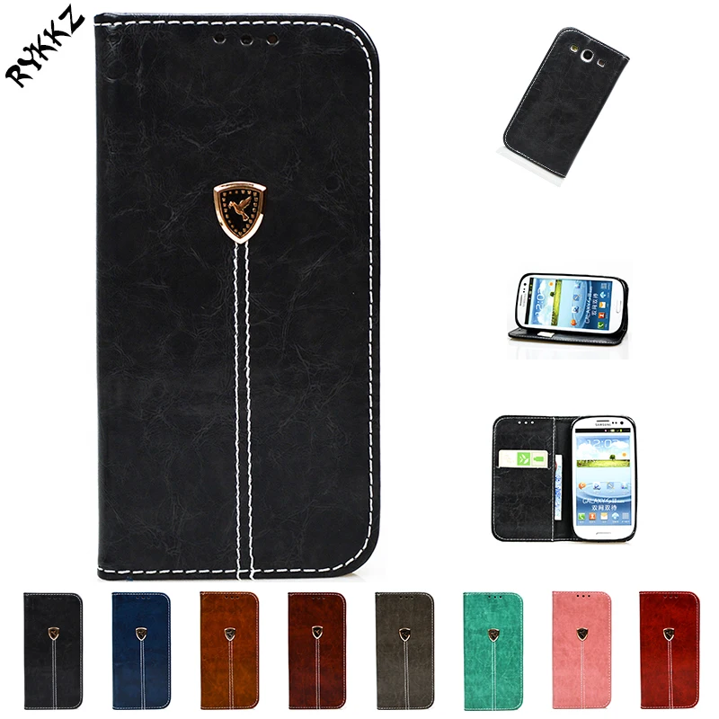 Case For Samsung Galaxy S3 SIII Neo Duos GT-I9300 I9301 I9301i Flip Phone Leather Cover for GalaxyS3 Silicone | Мобильные телефоны
