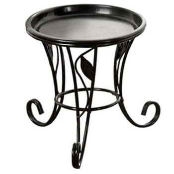 

Promotion! European Style Succulent Planter Flower Pot Holder Tray Plant Iron Stand Shelf for Desktop Balcony Living Room Office