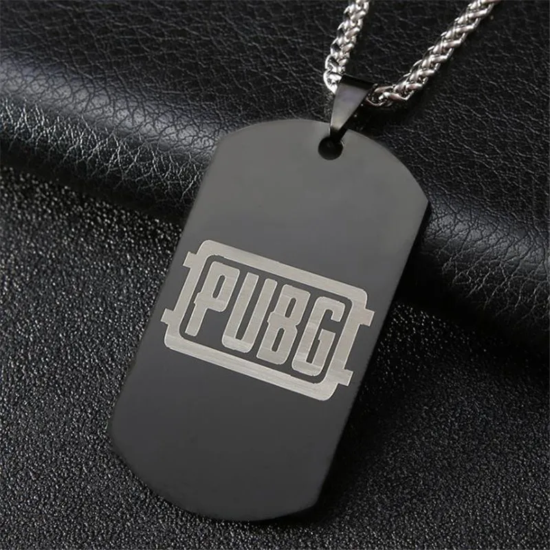 1 PUBG игра окружающие военные карты собака тег косплей ожерелье аксессуары реквизит Пан металлический материал 98 к - Цвет: 1