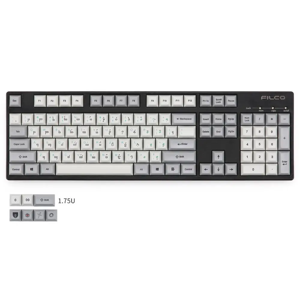 Npkc dsa keycap dye subbed Elf буквы для механической клавиатуры 111 клавиш | Компьютеры и офис