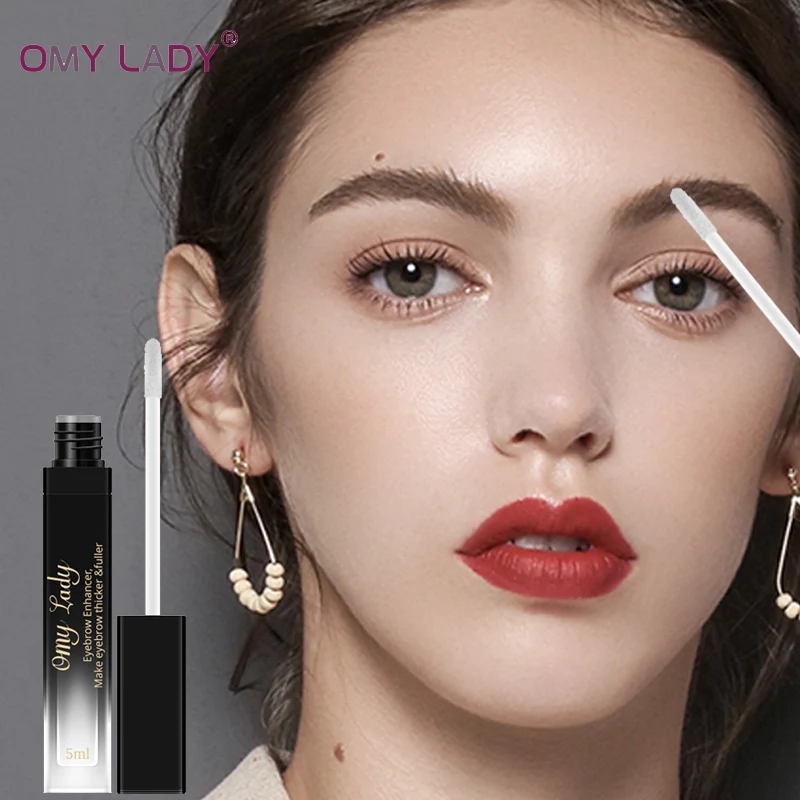 Удлинитель для бровей и ресниц OMYLADY жидкая растительная сыворотка более полная