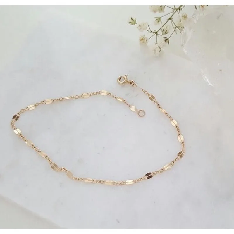 Chain Anklet Women's Bracelets Ladies Anklets Bracelet Simple Charm Jewelry Zinc alloy lady Trendy Gold Color Pulsera Hombre Chain Anklet Women's Bracelets Ladies Anklets Bracelet Simple Charm Jewelry Zinc alloy lady Trendy Gold Color Pulsera Hombre
