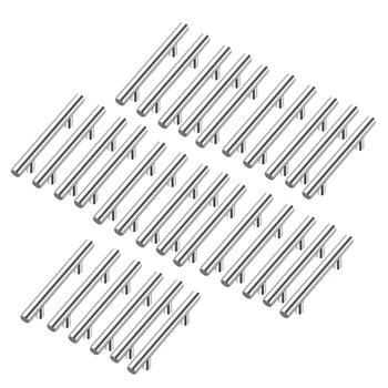 

30 Pack 5 Inch Cabinet Pulls Brushed Nickel Stainless Steel Kitchen Drawer Pulls Cabinet Handles 3 Inch Hole Center Promotion