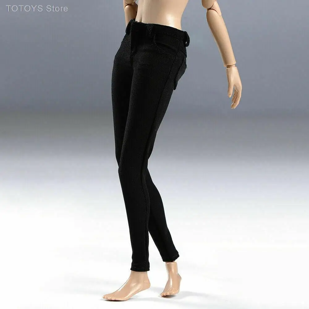 Costume 1/6 Slim Pencil Pants Cloth Fit 12" Female Phicen TBLeague Figure Body 