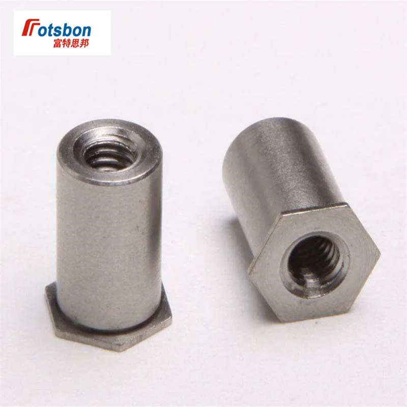 

SOA-832 Self Clinching Standoff Thru-hole Threaded Standoffs Truss Server Cabinet Spacer Insert Nut Sheet Metal Aluminium Screw