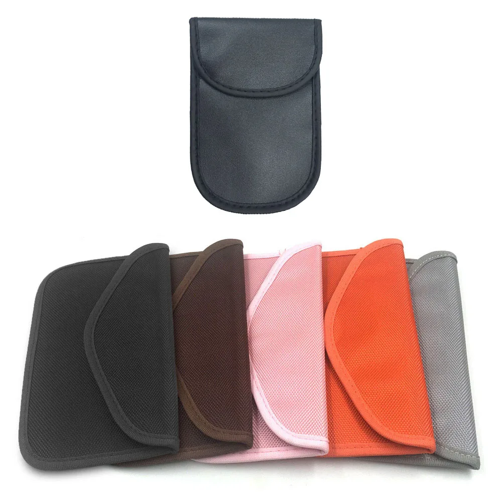 

Car Key Signal Blocker Case Waterproof Anti-Tracking GPS RFID Signal Blocker Bag For Cell Phone Key Card Bag