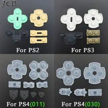 

JCD Silicone Conductive Rubber D Pads For Sony PlayStation 4 PS4 JDM-001 011 030 for PS2 PS3 Controller Buttons Contact Rubber