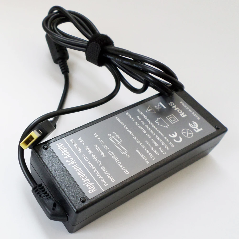 Adaptador de Alimentação Carregador de Bateria para Lenovo Novo Cabo Adlx90nlc3a Pa-1900-72 0b46996 0b46997 45n0240 45n0242 20v 4.5a 90w ac - Imagem 5