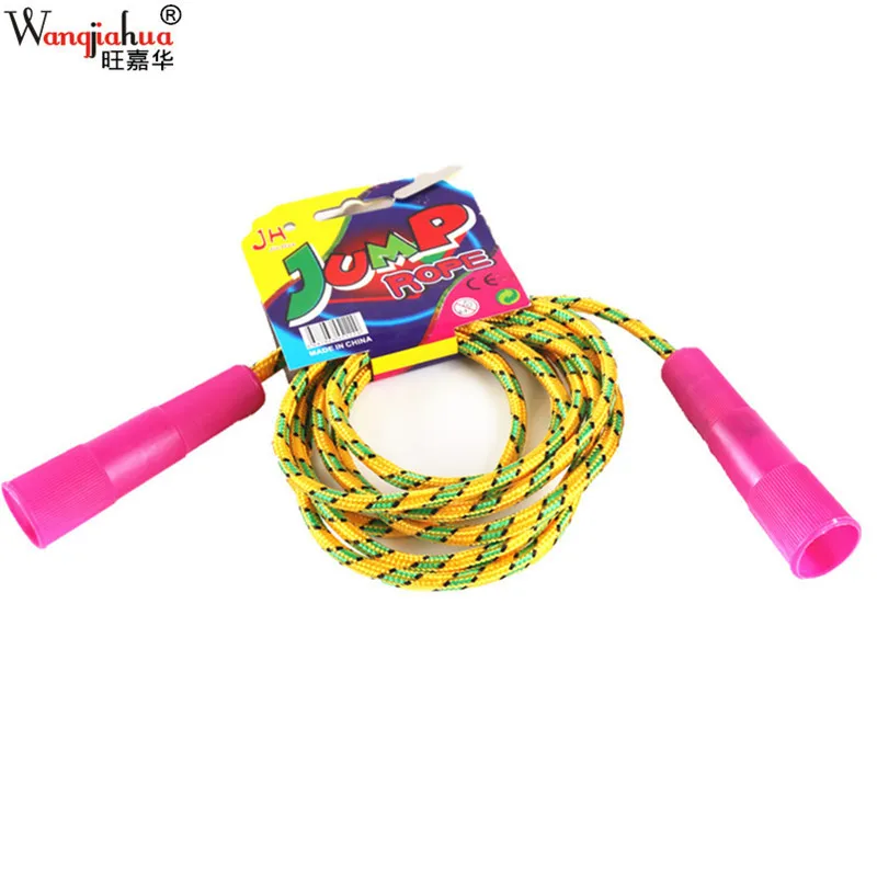 

Hanging Card Jump Rope PVC Rubber Cotton Binder Jump Rope Children Students Sports Exercise Plastic Crystal Colorful Weaving Jum