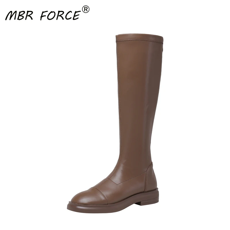 MBR FORCE/модные ботинки из воловьей кожи Коллекция 2020 года Универсальные дышащие