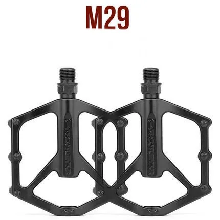 Model M29 1 пара, PROMEND, педаль для горного велосипеда, легкая, алюминиевый сплав, педаль с подшипником, BMX, дорожный, MTB, велосипедные аксессуары - Цвет: Model M29