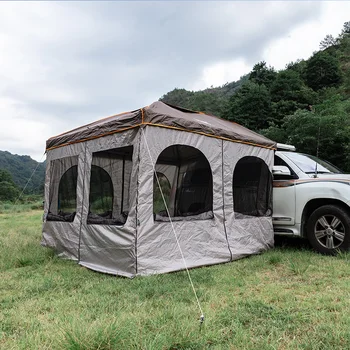 

Car Tent Car Side Tent Car Camping Tent Awning Shelter With Side Screen Car Canopy Tent Large Tent Roof Outdoor Camping Tent