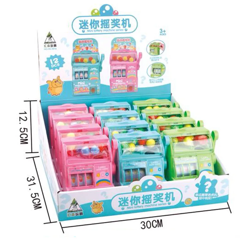 

0016 Huisen Mini Ernie Toy Strange New Children'S Educational Candy Shaking Machine Slot Machine