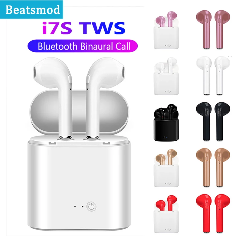I7s TWS Auriculares inalámbricos Bluetooth 5,0 Auriculares deportivos I7s TWS Auriculares inalámbricos Bluetooth 5,0 Auriculares deportivos