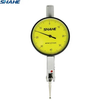 shahe 0-8 mm 0.01 mm dial test indicator tool dial indicator gauge measuring tool