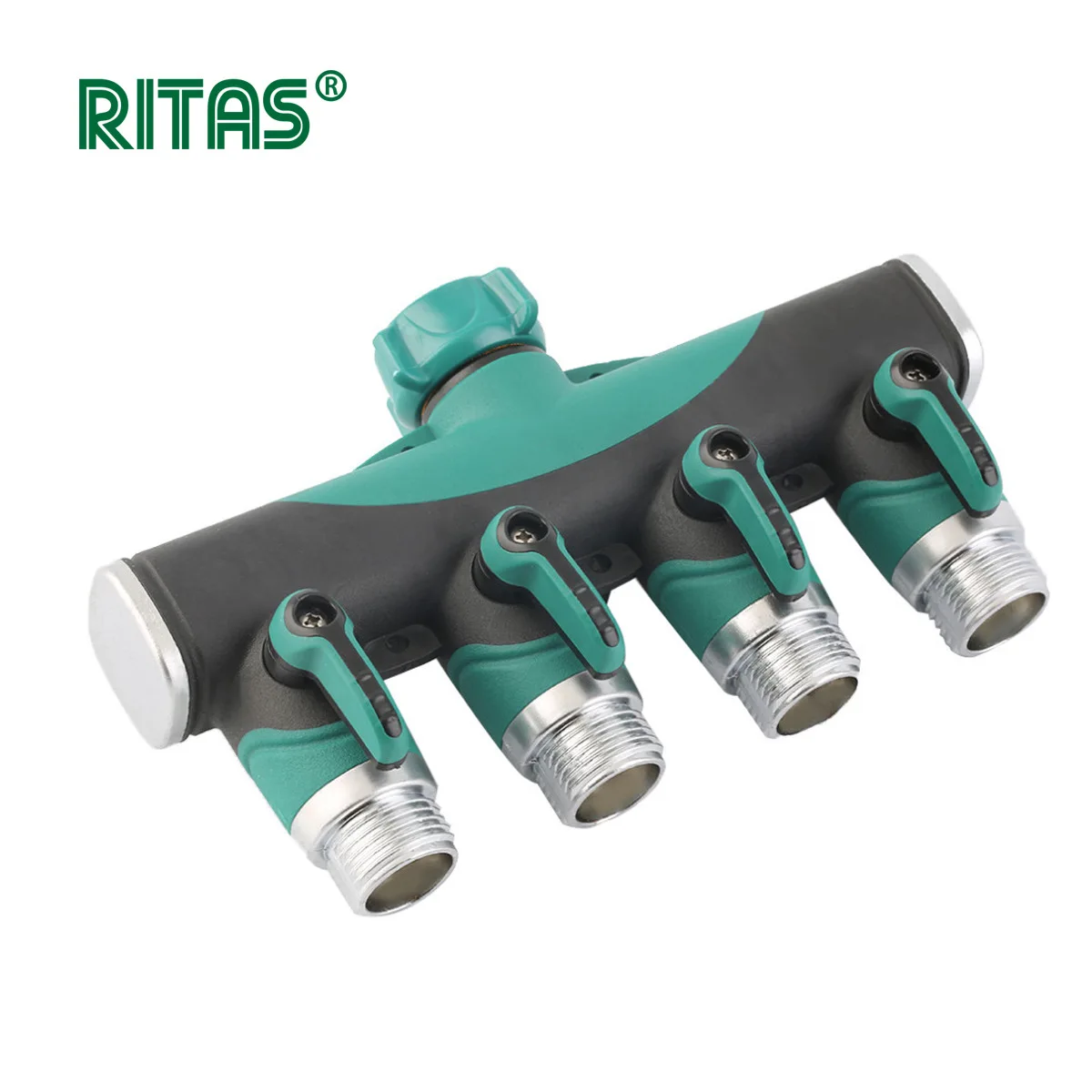 

Amazon AliExpress Hot Selling Cross Border for Stone Hose Used in Garden Current Divider Four-Way Hose Seperater