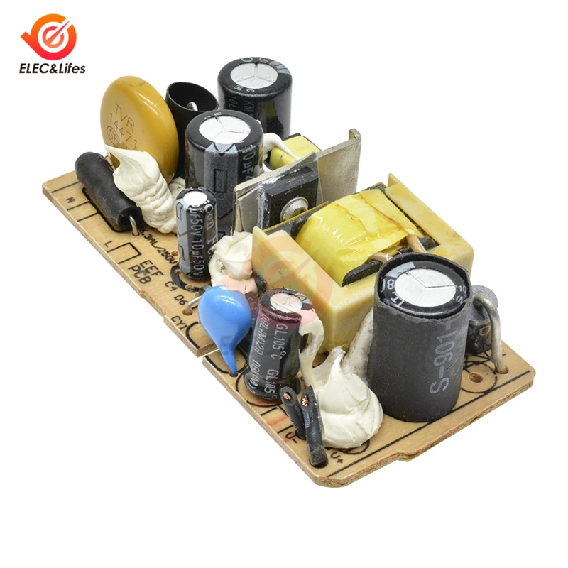 AC DC 100V 240V to 5V 2A/2.5A 12V 1A переключатель модуля питания перенапряжения короткого