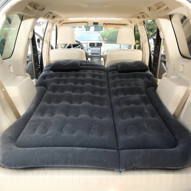 Inflatable Air Bed Car Sleeping Mattress Inflatable Car Mattress SUV Inflatable Car Multifunctional Car Inflatable Bed Travel Goods