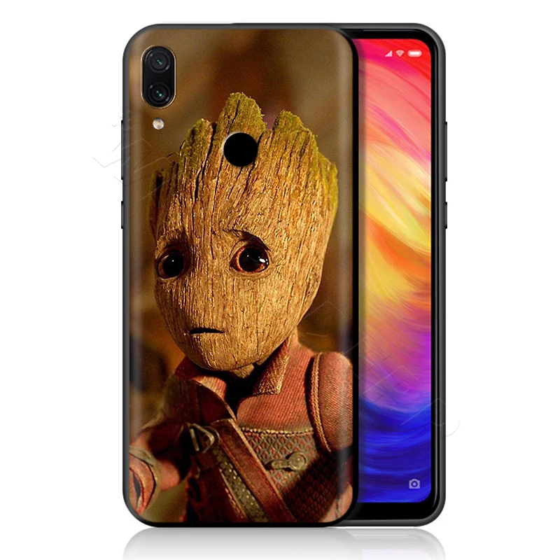 Хранители Groot чехол с принтом Marvel для спортивной камеры Xiao mi Red mi Note 8 mi, возраст 3, 6, 8, 9, A1 A2 A3 8A 6X9 T CC9 Lite SE Pro Max F1 10 - Цвет: 4