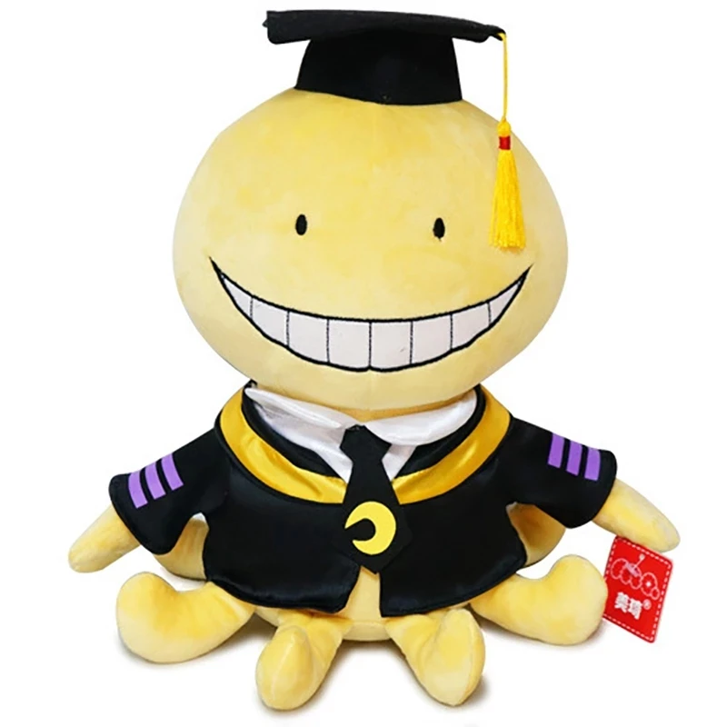 Octopus doll Korosensei Koro Sensei Teacher Plush Stuffed Toys Cartoon Animals Dolls 30CM Graduate Kids Assassination Classroom