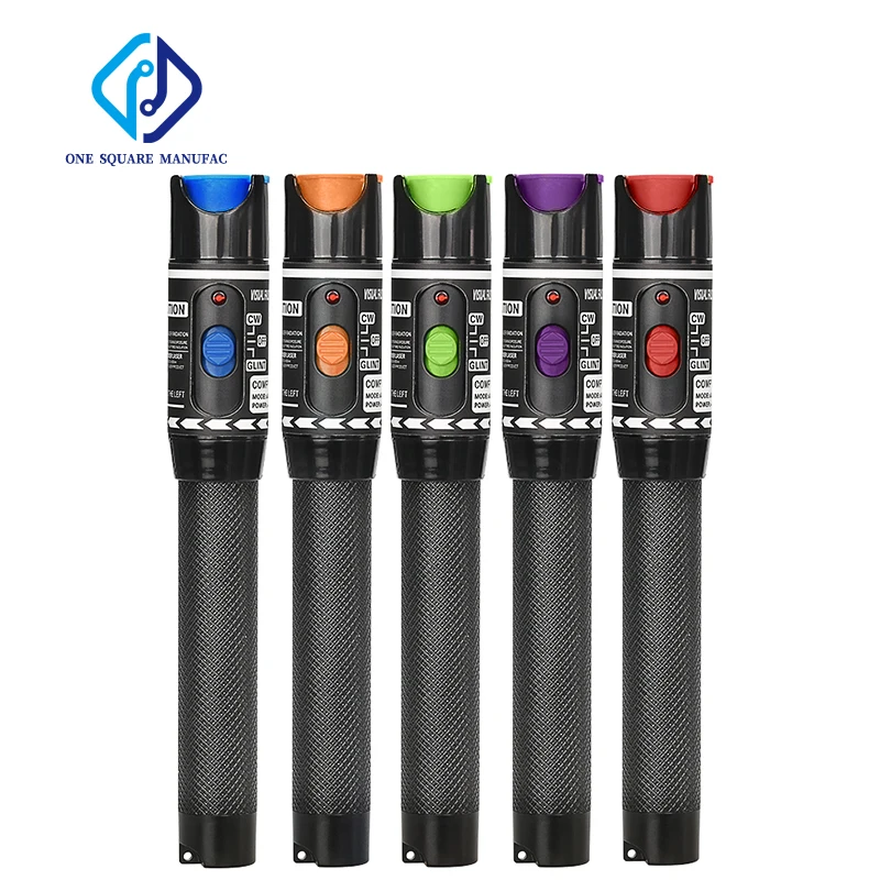 Visual Fault Locator 1mW 10mW 20mW 30mW 50mW Fiber Optic Cable Tester 5KM-50KM Range Red Laser Light Pen Type SC/FC/ST