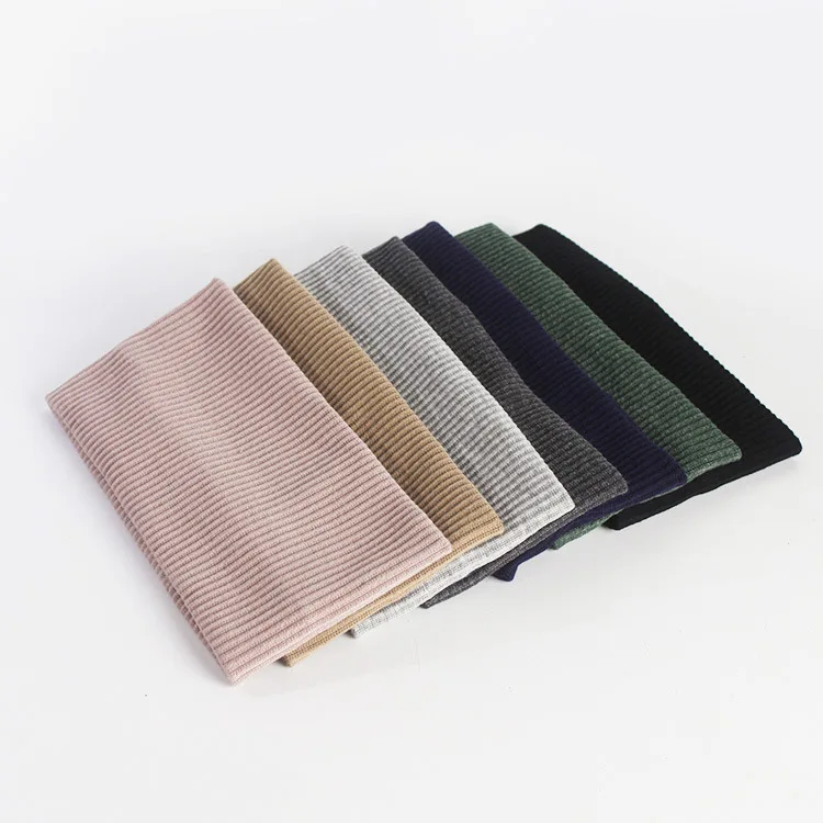 

Hair Band Knit Solid Color Simple Korean-style Elasticity Sweat Absorbing Headscarf Autumn And Winter INS for Both Men And Women
