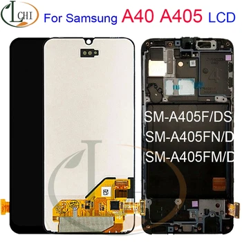 

100% Tested For SAMSUNG Galaxy A40 LCD Display Touch Digitizer Assembly For Samsung A40 A405 A405FN/DS lcd Display